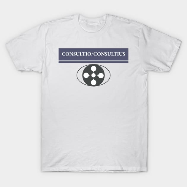 Consultio/Consultius Peep Show T-Shirt by NightMan Designs